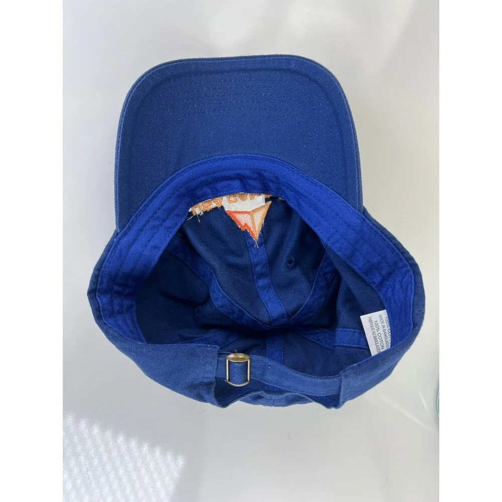 USA Camping Company Embroidered Baseball Hat Ball Cap Navy Blue Strapback